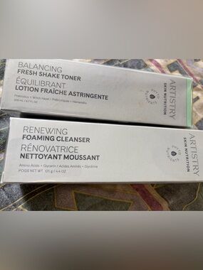 BNIB Facial Cleanser & Toner set